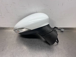 FORD FIESTA MK7 2012-2016 DRIVERS SIDE ELECTRIC WING MIRROR ASSEMBLY WHITE - Picture 1 of 5