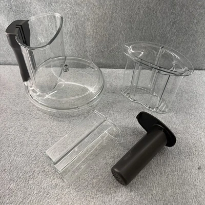 Tapa de tazón de trabajo para procesador de alimentos Magimix 3200XL con empujador de manga de conducto SOLO Foto 1 de 4