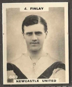 PINNACE FOOTBALL-PINNACE BACK-#0889- NEWCASTLE UNITED - J. FINLAY  - Picture 1 of 2