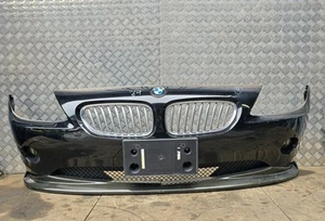 BMW Z4 2002-2008 Front Bumper Complete 10503410 Black with carbon lip - Picture 1 of 23