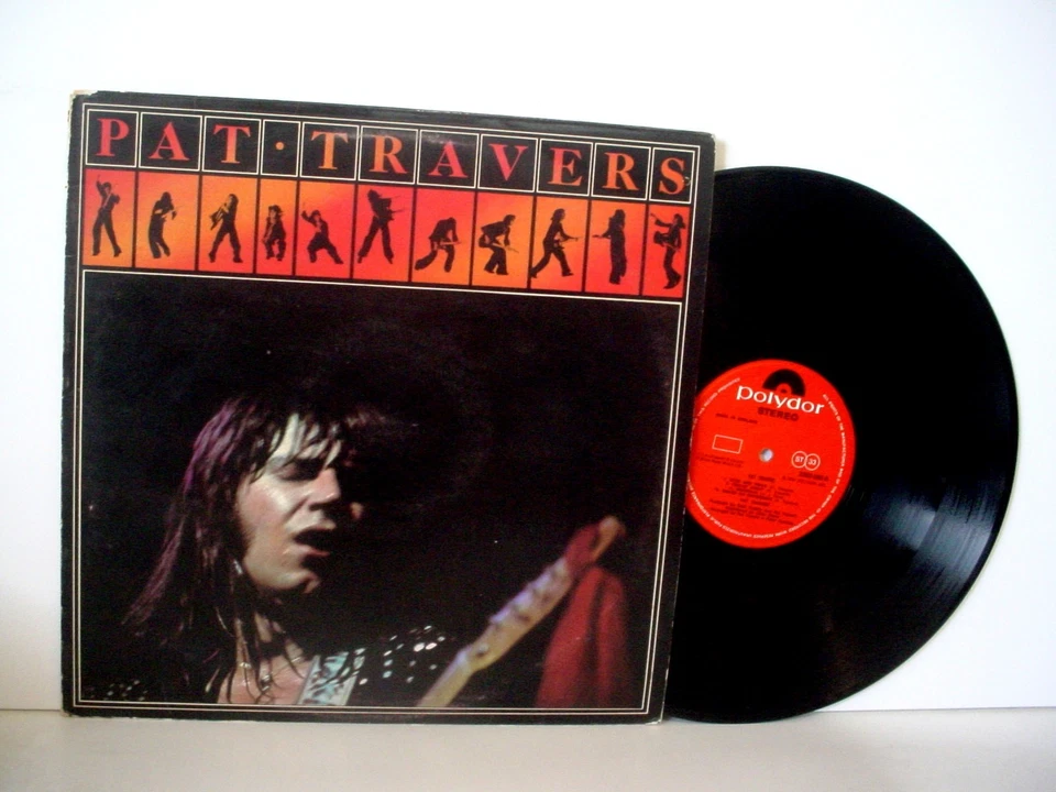 PAT TRAVERS First Album Original UK Pressing LP from 1976 POLYDOR SUPER 2383 395 - Image 1 of 3