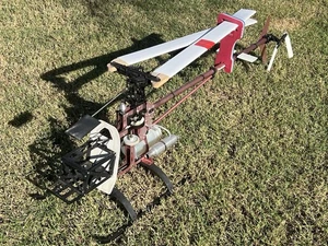 Rarität 1989 RC Robbe Schluter "Magic" Nitro Hubschrauber mit Rossi 50 siehe Details - Bild 1 von 18