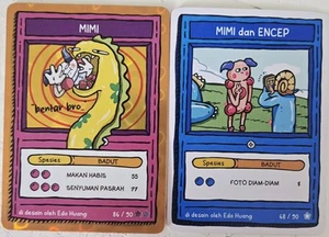 Pokkedo v4 - Mimi (Mr. Mime) Holo - Picture 1 of 2