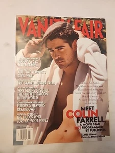 2002 JULY VANITY FAIR MAGAZINE - COLIN FARRELL COVER - FASHION MODEL - F 4144 - Picture 1 of 1