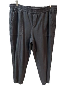 Athleta Women’s Size20 Farallon jogger Black , Elastic Waist ,Side,back Pockets - Picture 1 of 10