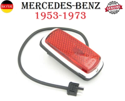 Reflector lateral trasero lado derecho del pasajero para vehículos Mercedes-Benz 1953-1973 Foto 1 de 2