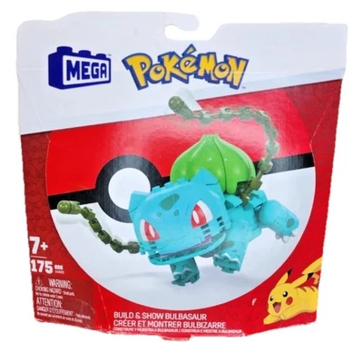 Mega Construx Bloks Pokemon Bulbasaur Set Pack 175 PIEZAS Foto 1 de 2