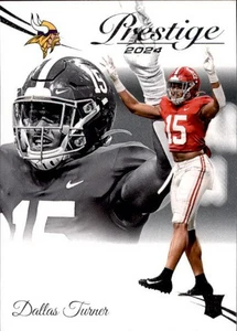 2024 Panini Prestige - Rookies Dallas Turner #308 (RC) - Bild 1 von 2