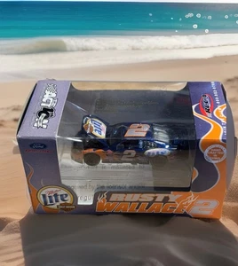 1/64 Nascar Diecast, Rusty Wallace #2, Miller Lite Harley Davidson, Action Box - Picture 1 of 2