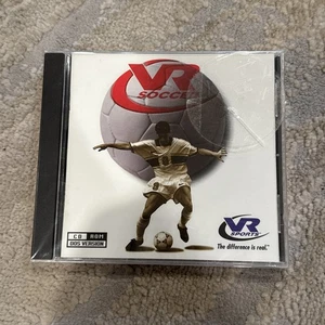 VR Soccer '96 PC Computer Game CD ROM RARE DOS VERSION Futbol FuN Game Sealed - Picture 1 of 15