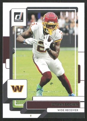 2022 Donruss Dyami Brown Washington Commanders #178 - Image 1 of 2