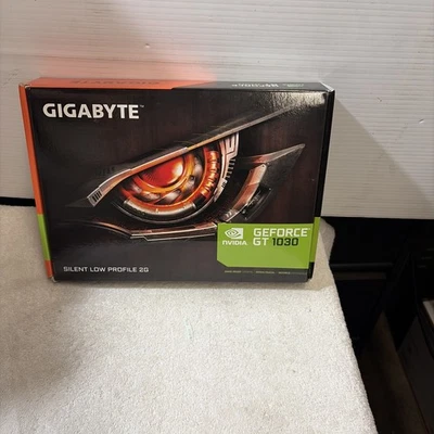 GIGABYTE NVIDIA GT 1030 GV-N1030SL-2GL Standard Profile 2GB Video Card HDMI DVI - Image 1 of 4
