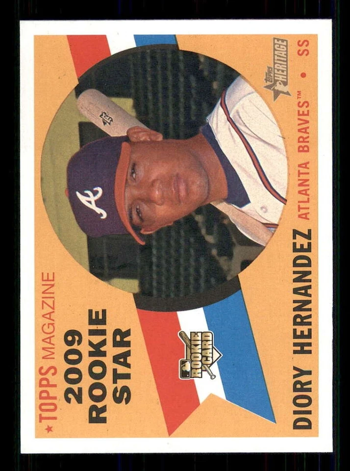 2009 Topps Heritage High Numbers Baseball #501-685 Base Card Singles (You Pick)  - Image 1 of 1