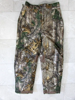 Cabelas 4Most Insulated Camouflage Hunting Pants Mens Size M Zip Legs EUC - Image 1 of 4