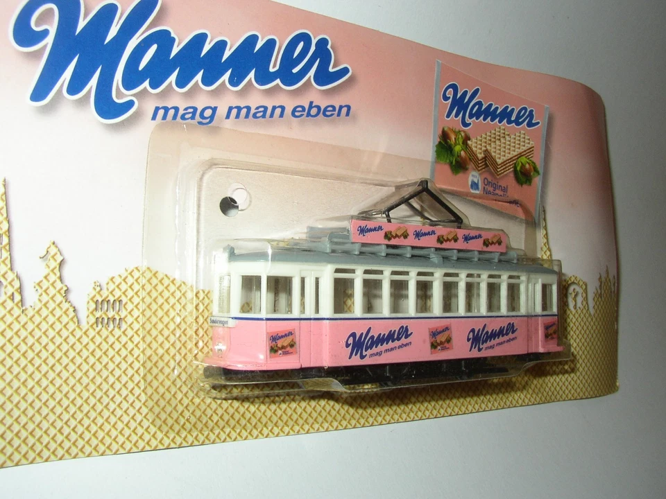 Straßenbahn Manner Wien Modellfahrzeug H0 - ohne Motor - - Bild 1 von 1