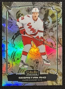 2022-23 O-Pee-Chee Platinum Liquid Metal /349 Sebastian Aho #14 - Picture 1 of 2