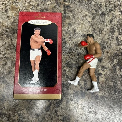 Hallmark Keepsake Ornament, Muhammad Ali, boxeador campeón de peso pesado, 1999 Foto 1 de 4