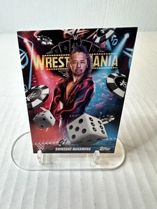 Shinsuke Nakamura 2025 Topps WWE WrestleMania 41 (Las Vegas Exclusive) #WM-37 - Bild 1 von 2