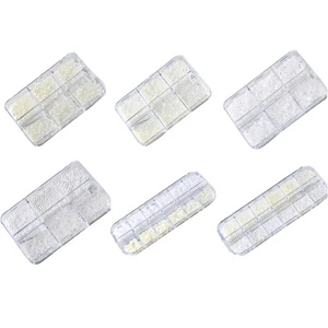 Nail Art Rhinestones Half Round Pearls Mixed Size White Round Flatback Pearls - Picture 1 of 9