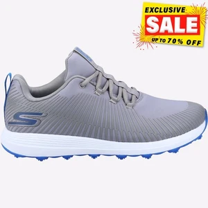 Skechers Go Golf Max Mens Outdoor Spikeless Sports Shoes Trainers Grey - Picture 1 of 5