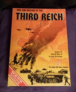 Avalon Hill Game - Rise And Decline of the Third Reich - maybe incomplete - Picture 1 of 13