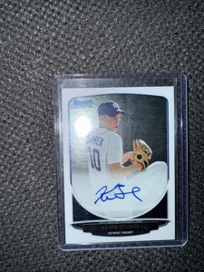 2013 Bowman Chrome Draft Draft Pick AUTO #KZ Kevin Ziomek RC Rookie TIGERS - Bild 1 von 2
