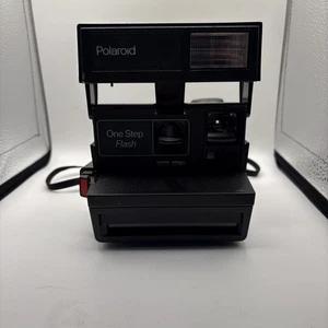 Vintage Polaroid One Step 600 Flash Sofortbildkamera | 80er 90er Retro Filmkamera - Bild 1 von 3