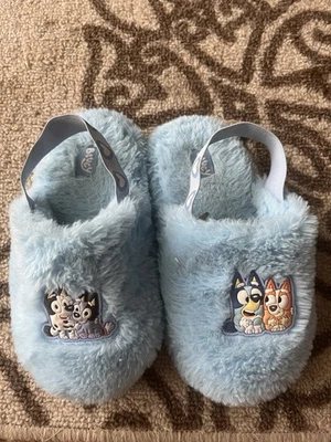 Bluey 迪士尼女孩男孩儿童拖鞋 11/12 码 — 第 1/3 张图片