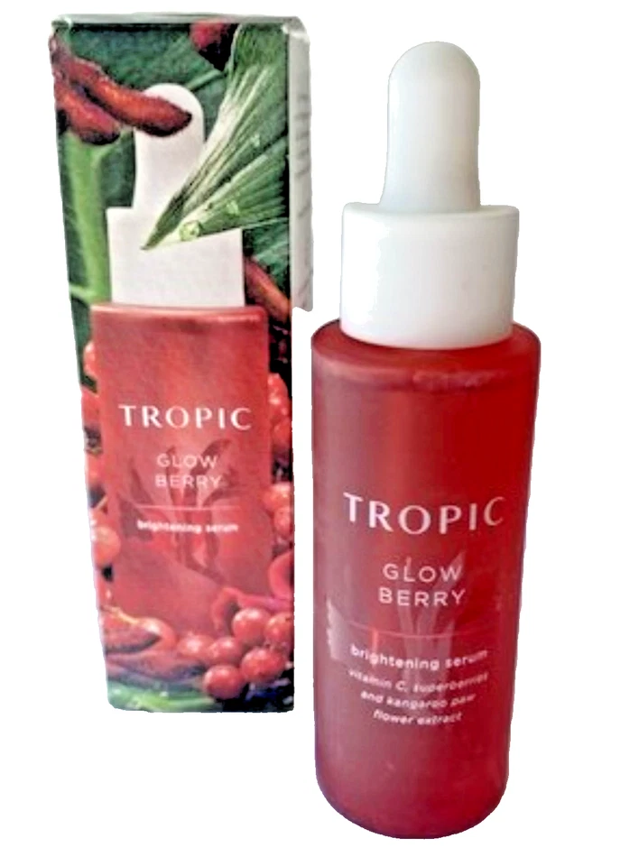 Tropic Skincare Glow Berry Brightening Serum 30ml Full Size Brand New & Boxed - Image 1 of 1