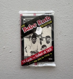 1992 Megacards | (1) 1992 The Babe Ruth Collection Trading Card Pack - Picture 1 of 3
