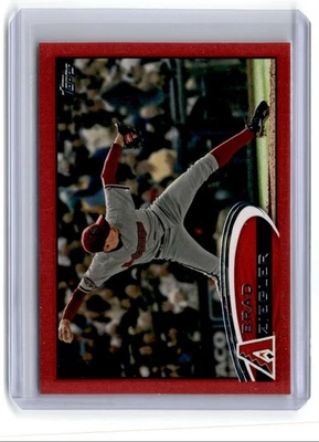 2012 Topps Update Red Border Brad Ziegler Arizona Diamondbacks #US176 - Image 1 of 2