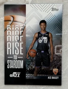2025-26 Topps - Rise To Stardom Rookie #RTS-5 Ace Bailey RC - Bild 1 von 2