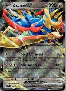Zacian ex - Promo SV: Scarlet & Violet Promo Cards 198 - Picture 1 of 2