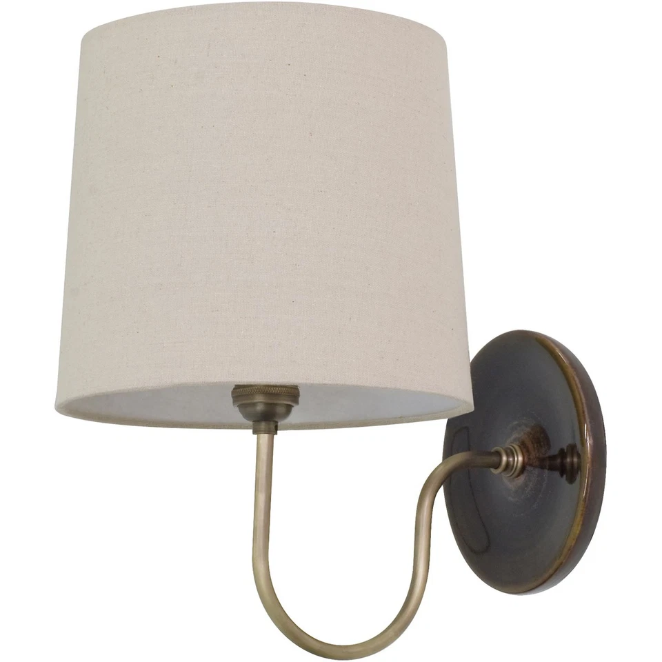 House of Troy GS725-BR Scatchard 1 Light 9 inch Brown Gloss Wall Lamp Wall Light - Image 1 of 1
