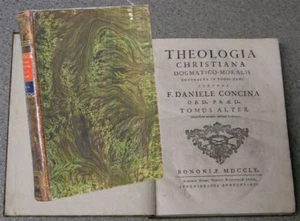 1760 THEOLOGIA CHRISTIANA dogmatico Moralis - CONCINA - Foto 1 di 1