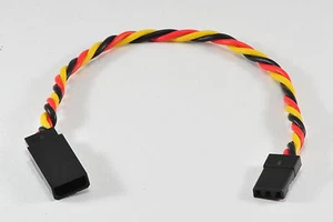 (1) 15CM Twisted 22awg Servo Extension Lead JR / Hitec - Picture 1 of 4