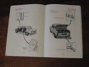 PEUGEOT 404 Instruct. Book 1970? ENGLISH lang FREE POST AUSTRALIA - Picture 1 of 4