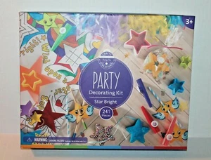 Hearth Song Crafty Creation Birthday Party Kit Star Bright Outer Space 241-Piece - Picture 1 of 3