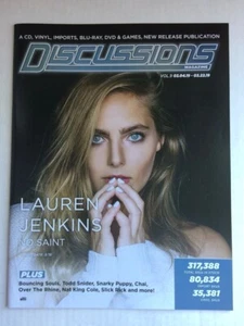 Lauren Jenkins Cover - Discussions Magazine V9, Industry Mag, No Saint ad - Picture 1 of 1