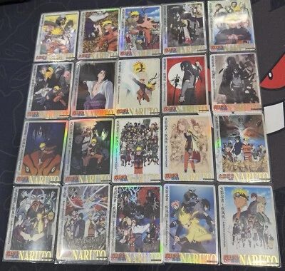 Naruto Shippuden Poster NRCC-PTR Full Set Official Naruto Kayou NM TCG 20 Cards - Image 1 of 4