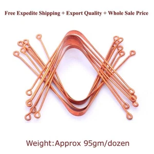 Free Shipping 204 PCss Copper Tongue Cleaner Mouth Scraper Mouth Oral Hygiene - Picture 1 of 4