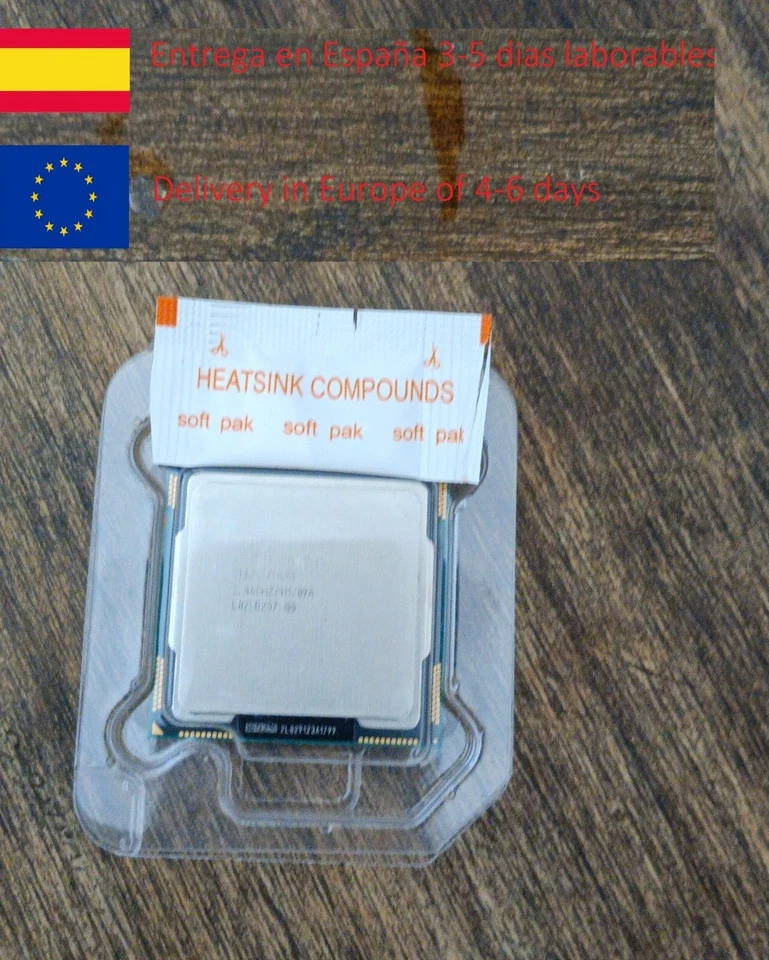 Intel Xeon E5335 cuatro núcleos 2,00/8M/1333MHZ LGA771 SLAC7 - Imagen 1 de 1