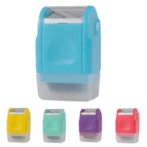 ID Stamp Identity Theft Protection Document Guard Self Ink Stamps Roller E - Picture 1 of 22