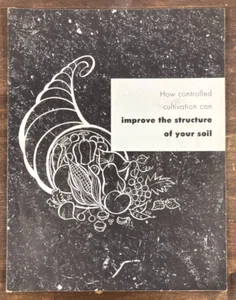 Howard Rotavator Co. 1950's Improve Your Soil Dealer Sales Brochure Rototiller - Picture 1 of 4