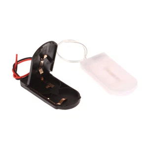 5Pcs Button Coin Cell Battery Holder Case Cover With ON-OFF Switch Leads Wire - Zdjęcie 1 z 15