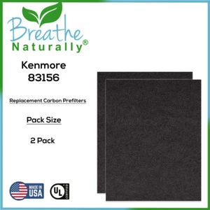 Replacement Carbon Pre-Filter 2 Pack for Kenmore 83156 Series Air Purifier - Picture 1 of 5