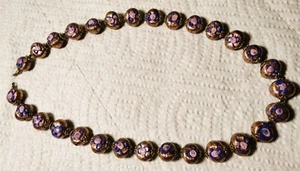 Collar de cuentas Avventurina de lujo veneciano antiguo raro 1910 - Imagen 1 de 17