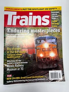 Trains Magazine July 2023 Volume 83 Issue 7 Enduring Masterpieces - Picture 1 of 3