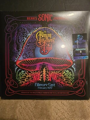 Allman Brothers Band ‎– Fillmore East February 1970 Color Vinyl 2LP Sealed New - Image 1 of 4