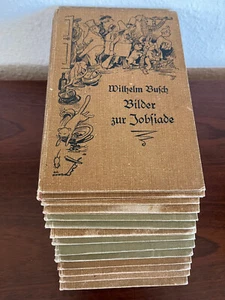 Wilhelm Busch, 14 Geschichten in 14 antiquarischen Bänden, 1902 -1904 - Bild 1 von 3